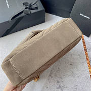 Ysl College Medium Chain Bag Size 24 x 17 x 6.5 cm - 4