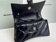 Balenciaga Crush Small Chain Bag Black Size 25 x 15 x 8 cm - 6