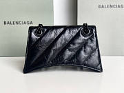 Balenciaga Crush Small Chain Bag Black Size 25 x 15 x 8 cm - 4