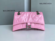 Balenciaga Crush Small Chain Bag Pink Size 25 x 15 x 8 cm - 1