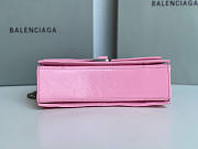 Balenciaga Crush Small Chain Bag Pink Size 25 x 15 x 8 cm - 6