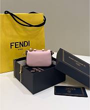 Fendace Nano Baguette Charm Pink Size 8 x 3 x 12 cm - 6