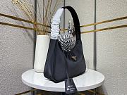 Prada Hobo Underarm Bag Black Size 23 cm - 4