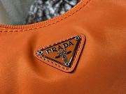 Prada Hobo Underarm Bag Orange Size 23 cm - 3