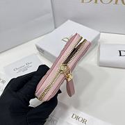 Dior CD Wallet In Pink Size 12 x 8.5 cm - 5