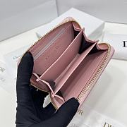 Dior CD Wallet In Pink Size 12 x 8.5 cm - 4