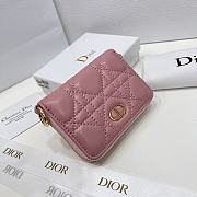 Dior CD Wallet In Pink Size 12 x 8.5 cm - 3