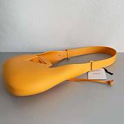 Bottega Veneta Punch Recyclable Rubber Shoulder Bag-Orange Size 17 x 27 x 5 cm - 5