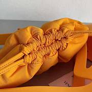 Bottega Veneta Punch Recyclable Rubber Shoulder Bag-Orange Size 17 x 27 x 5 cm - 2