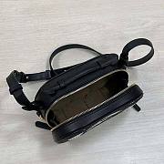 Fendi O Lock Mini Camera Case Straw Bag Size 12.5 x 7 x 21 cm - 4