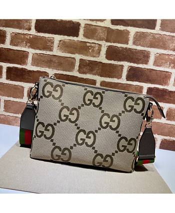 Gucci Jumbo GG Messenger Bag Size 31 cm