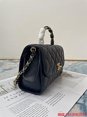 Chanel New Handle Bag Black Size 22.5 × 15 × 9.5 cm - 6