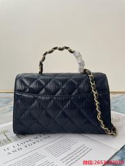 Chanel New Handle Bag Black Size 22.5 × 15 × 9.5 cm - 5