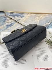 Chanel New Handle Bag Black Size 22.5 × 15 × 9.5 cm - 3