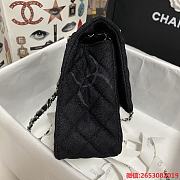 Chanel Denim Black Bag Size 25 cm - 6