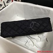 Chanel Denim Black Bag Size 25 cm - 5