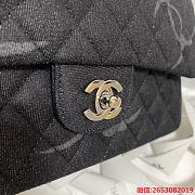 Chanel Denim Black Bag Size 25 cm - 2