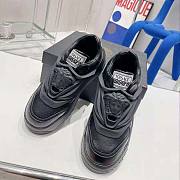 Versace Unisex Sneakers Brown/White/Black - 4