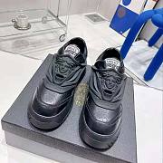 Versace Unisex Sneakers Brown/White/Black - 2