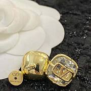 Valentino Crystal Earrings-White - 6