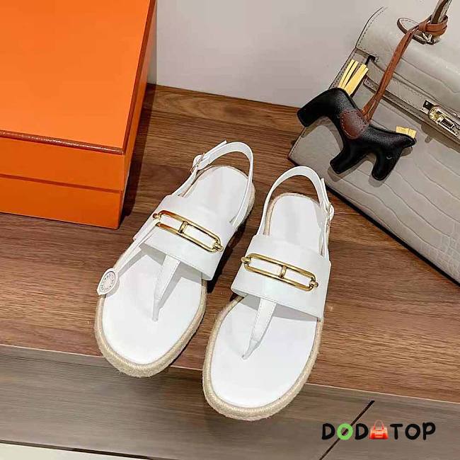 Hermes Shoes White  - 1