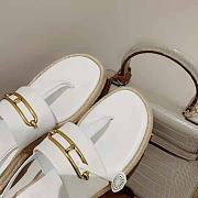 Hermes Shoes White  - 5