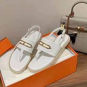 Hermes Shoes White  - 3