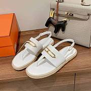 Hermes Shoes White  - 2