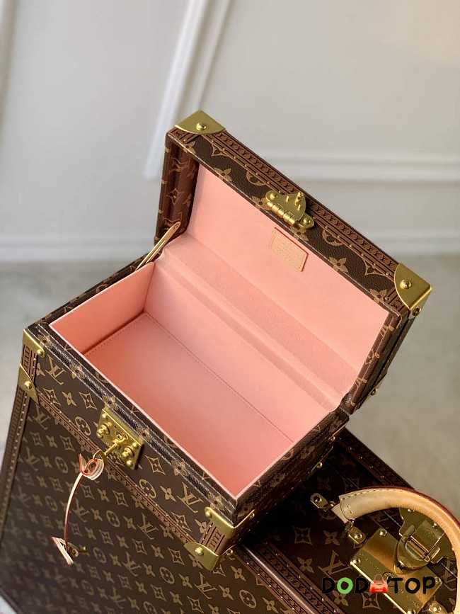 Louis Vuitton M20292 Coffret Tresor 24 Case Pink Size 24 x 13 x 17 cm - 1