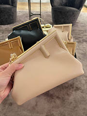 Fendi First Small Cream Size 26 x 18 x 9.5 cm  - 5