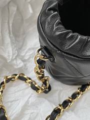 Chanel Mini Bucket Bag Black Size 19 × 9 cm - 5