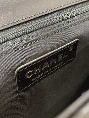 Chanel Flap Chain Bag Black Size 16 x 19.5 x 7 cm - 6