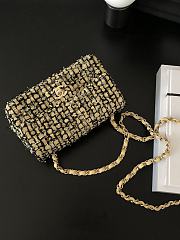 Chanel Woven Wool CF Size 20 × 10 × 7 cm - 4