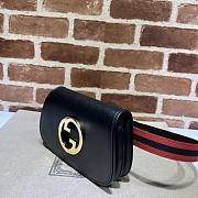  Gucci Blondie Belt Bag In Black Leather Size 21.5 x 13 x 4.5 cm - 5