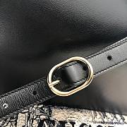 Gucci GG Ring Shoulder Bag Black Size 24 × 16 × 6 cm - 6