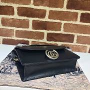 Gucci GG Ring Shoulder Bag Black Size 24 × 16 × 6 cm - 4