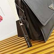 Prada Small Padded Re-Nylon Shoulder Black Bag Size 16 x 11 x 23 cm - 5