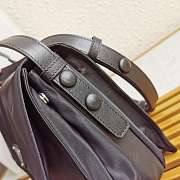Prada Small Padded Re-Nylon Shoulder Black Bag Size 16 x 11 x 23 cm - 4