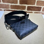 Gucci Messenger bag with Interlocking G Black Size 16 x 13.5 x 3.5 cm - 5