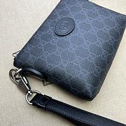 Gucci Messenger bag with Interlocking G Black Size 16 x 13.5 x 3.5 cm - 3