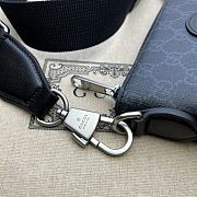 Gucci Messenger bag with Interlocking G Black Size 16 x 13.5 x 3.5 cm - 4
