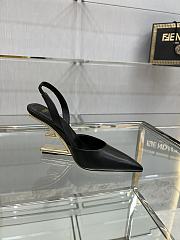 Fendi First Slingback Shoes Black/White - 3