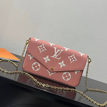 Louis Vuitton Pochette Félicie Pink Size 21 x 11 x 2 cm