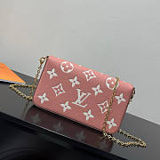Louis Vuitton Pochette Félicie Pink Size 21 x 11 x 2 cm - 5