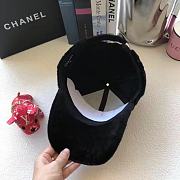 Chanel Hat Black/Brown/White - 2