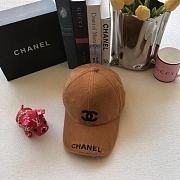 Chanel Hat Black/Brown/White - 5