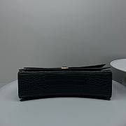 Balenciaga Crocodile Black Chain Bag Size 40 x 25 x 15 cm - 6