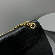 Balenciaga Crocodile Black Chain Bag Size 40 x 25 x 15 cm - 5