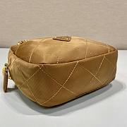 Prada Paffuto Padded Shoulder Bag Beige Size 19 x 14 x 6 cm - 6
