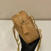 Prada Paffuto Padded Shoulder Bag Beige Size 19 x 14 x 6 cm - 5